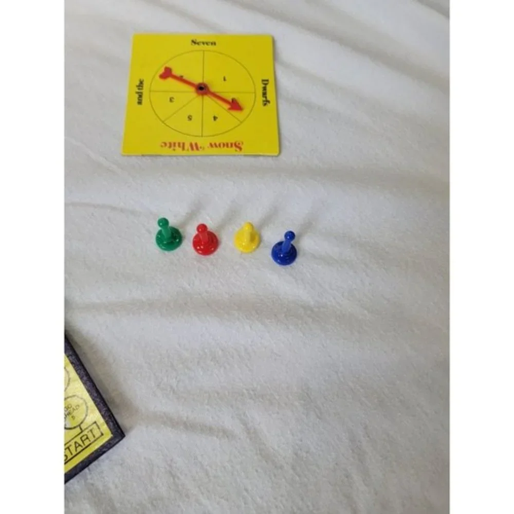 Cedaco Vintage 1977 Snow White and The Seven Dwarfs Board Game Complete‎